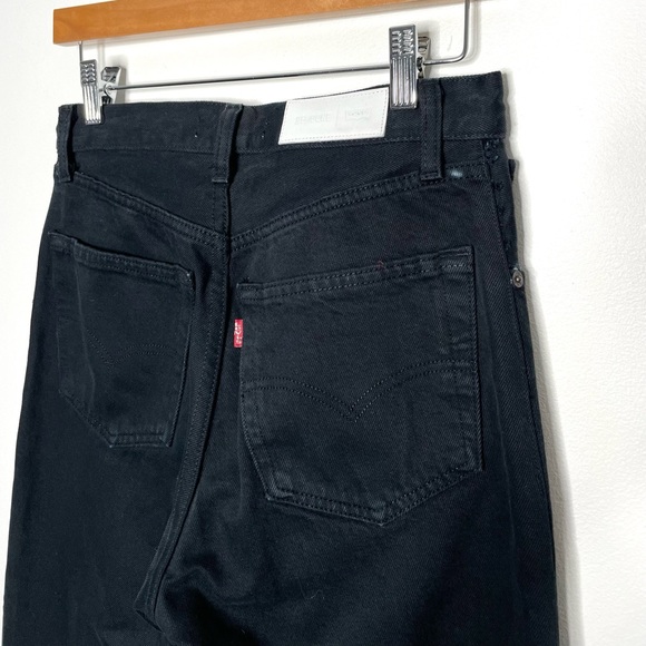Re/Done | Vintage ReDone Levi’s High Rise Black Jeans Kendall Jenner 26 - Picture 6 of 13